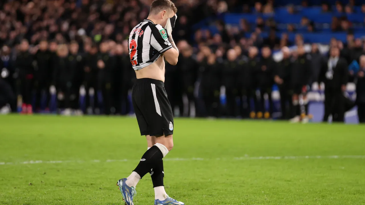 Newcastle United suffer sickening Carabao Cup gut-punch at the hands of dominant but wasteful Chelsea