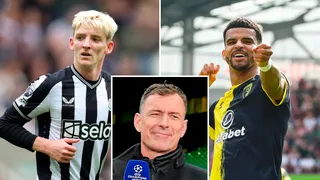 Chris Sutton has made his prediction for who will win on Saturday - Newcastle or Bournemouth
