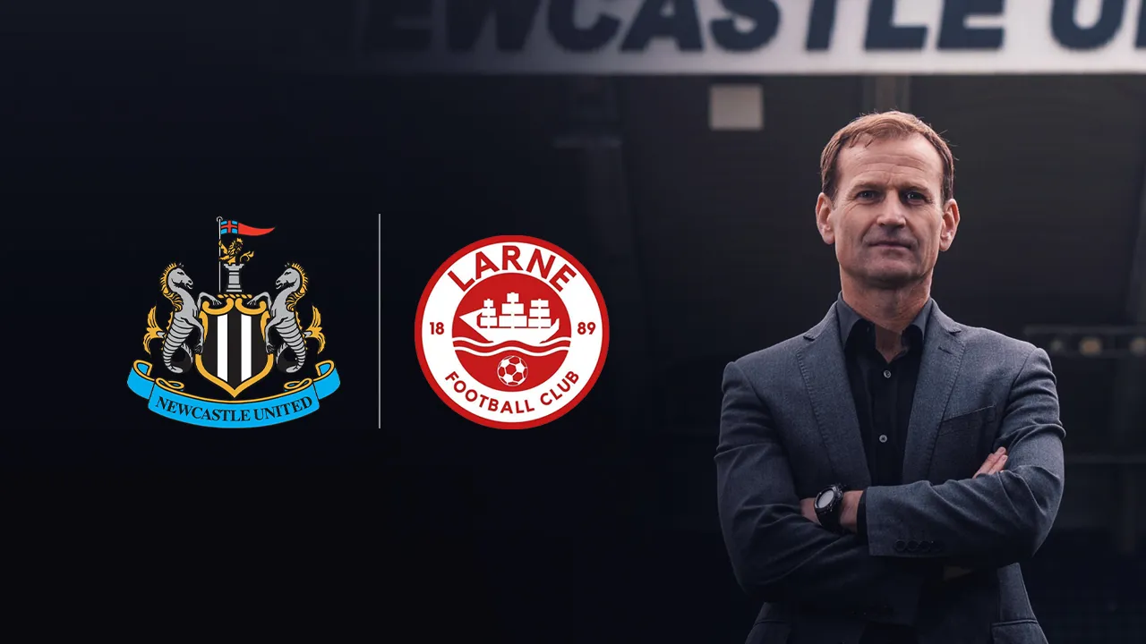 Dan Ashworth spearheads his first strategic alliance: NUFC are now affiliated with Larne FC