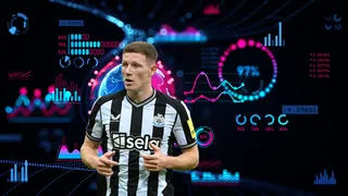21-year-old Newcastle star's stats show him in top 3% in Europe's top five leagues for several metrics