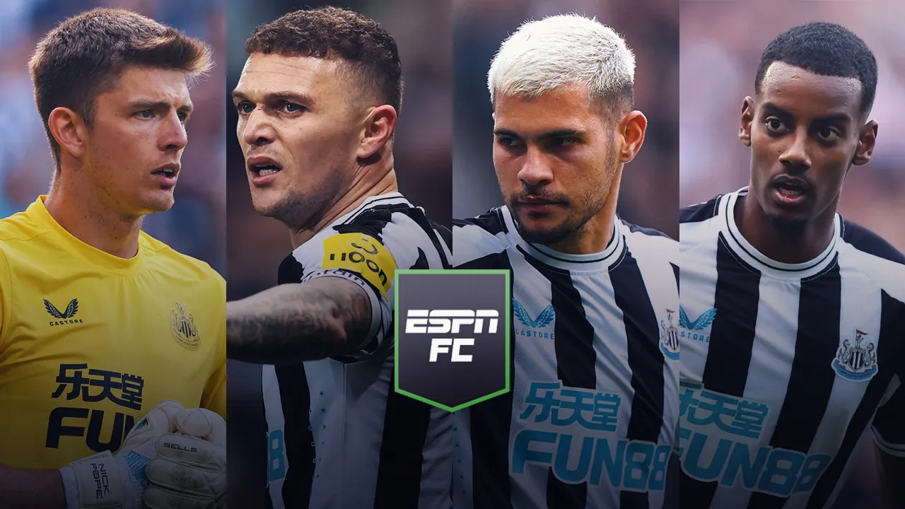 Four NUFC players featured in ESPN's "FC 100 for 2023"